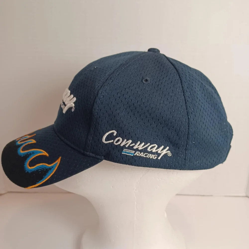 Con-way Freight Racing Colin Braun‎ #6 2008 Raybestos Rookie Year Hat Cap Flames